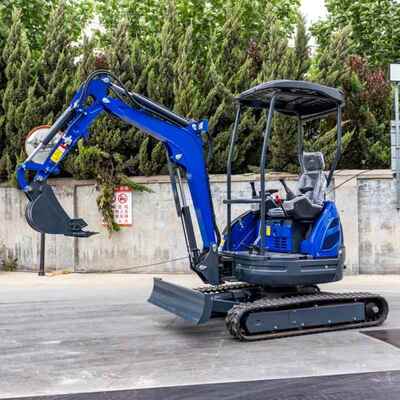 口果园挖2.程5吨挖机 HT25液压破碎抓木出机 HT10B小工农土用小型