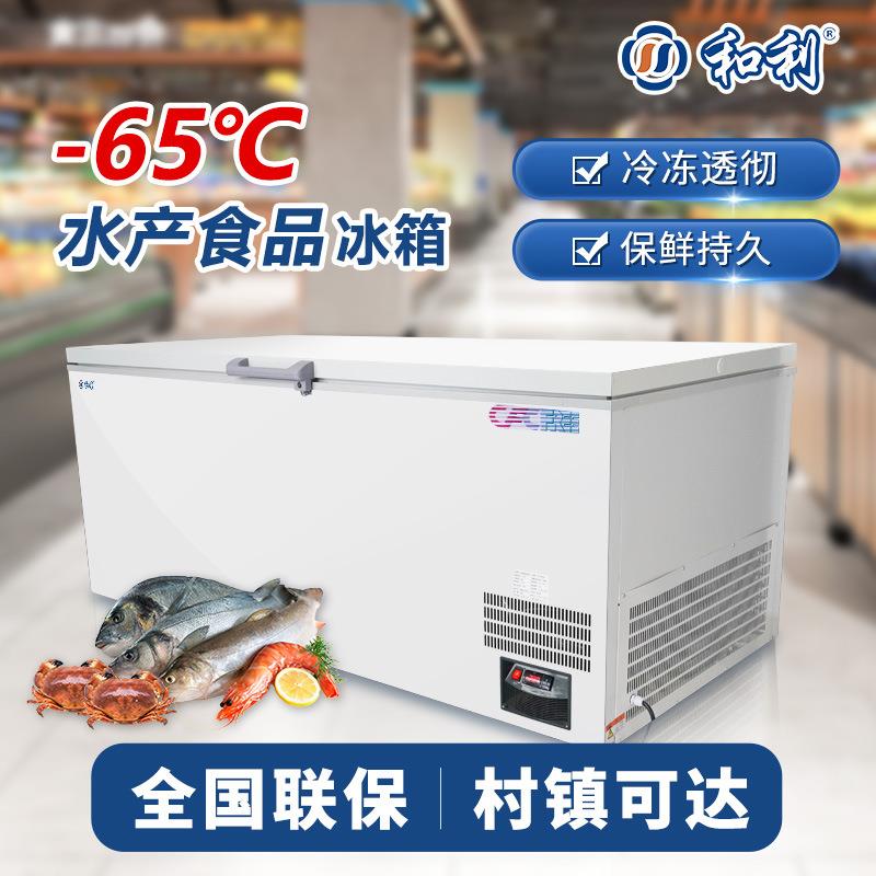-60℃/-80℃水产超低温冰箱深海鱼类速冻食品保鲜冷冻柜深冷