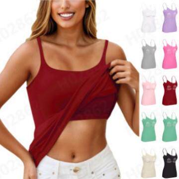 Strap underwear vest for women, chest cushion without