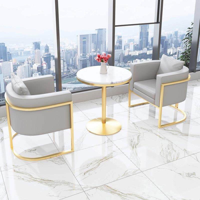 商北欧咖啡厅奶茶休洽谈店茶楼餐吧用闲西餐厅卡座沙发桌椅组合