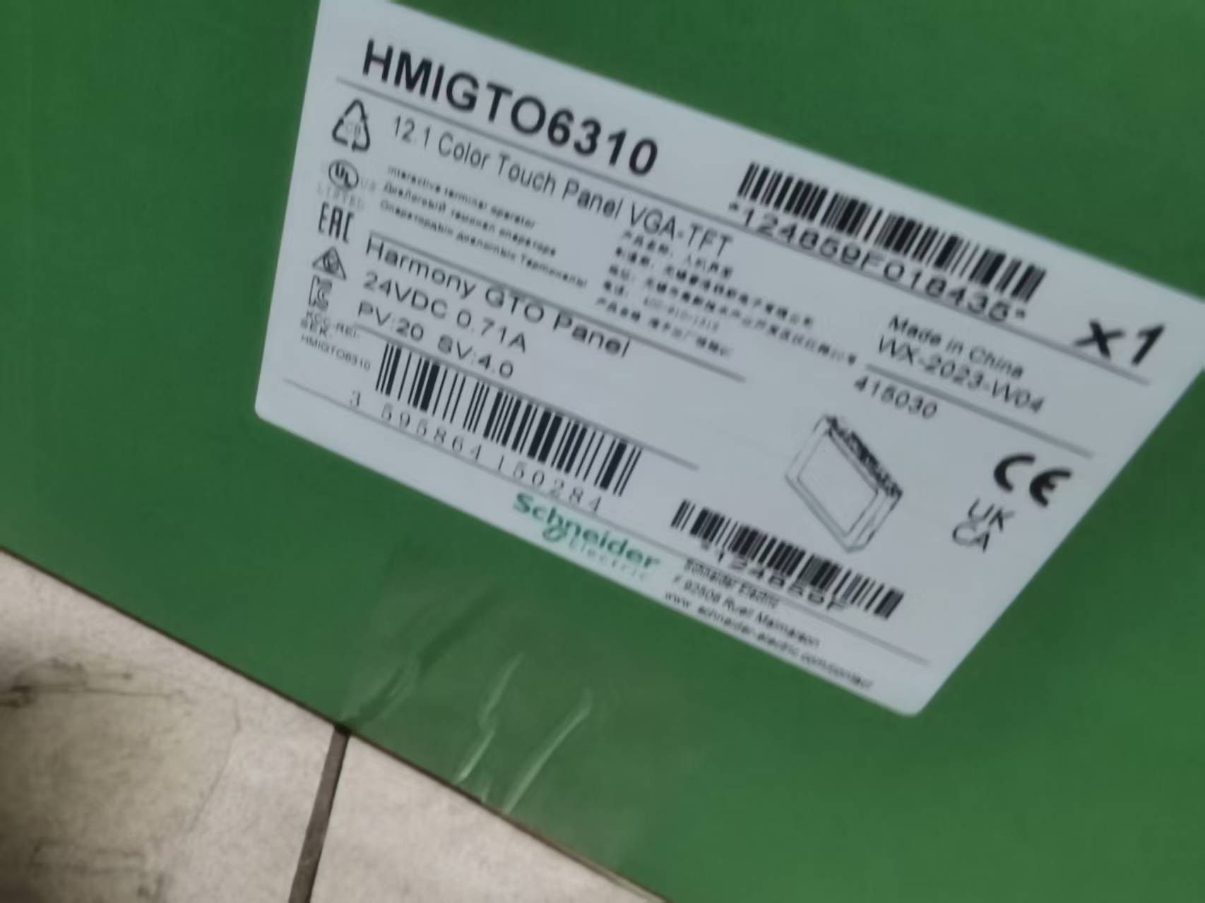 HMIGTO6310,HMIGTO2300全新，带包装。
