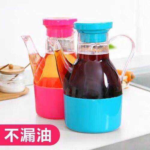 塑料 漏小油壶装油瓶厨房用品酱油壶调味瓶醋瓶大油罐酱油瓶家用
