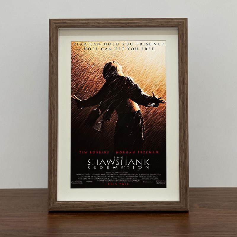 肖申克的救赎经典电影海报相框挂画咖啡厅文艺复古装饰画生日礼物,家居饰品,装饰摆件,淘宝优惠券,粉丝福利购,淘宝优惠卷