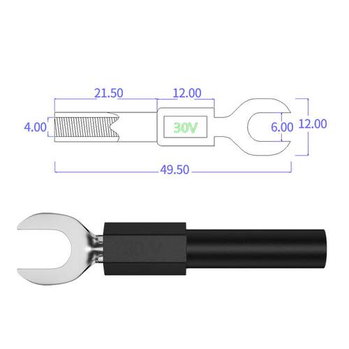 27件套多功能可替换测试表笔棒套件配1mm 2mm 4mm 针插头电力套件