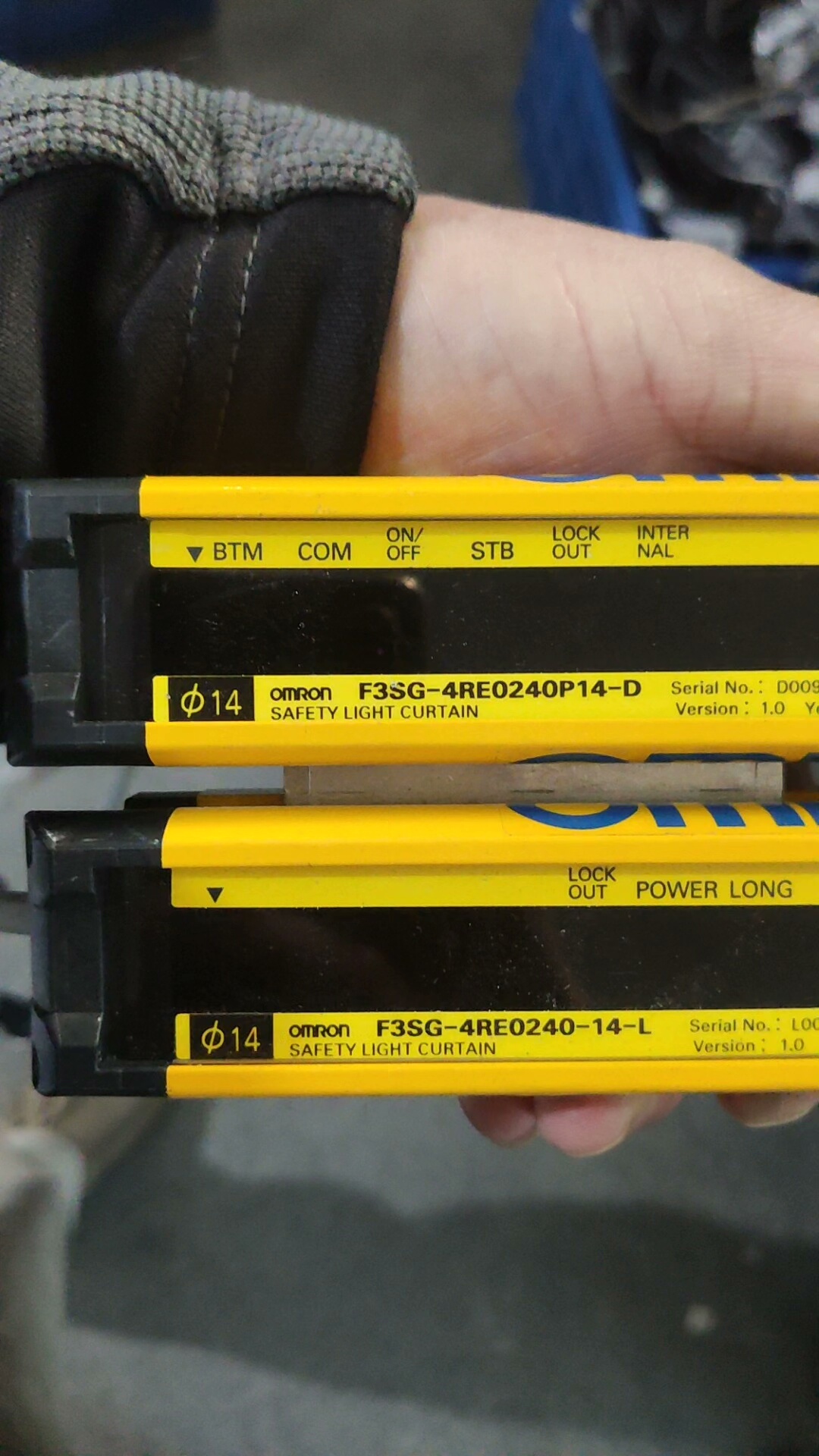 欧姆龙F3SG-4RE0240P14-D/4RE0240-1