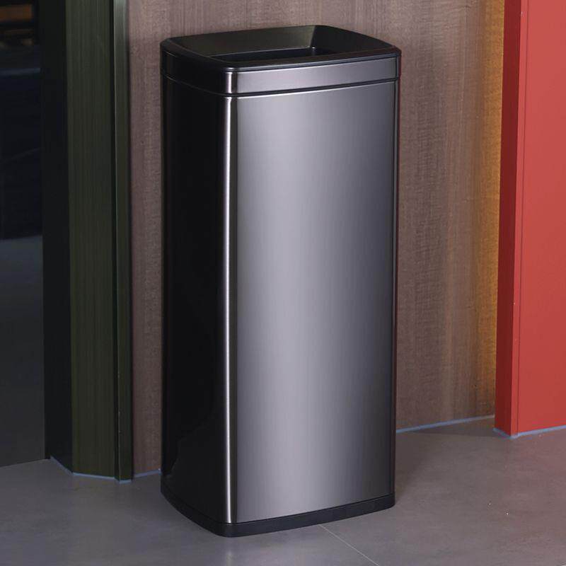 洗手间擦手纸专用垃圾桶大容量厨房商用不锈钢无盖加高立式大号