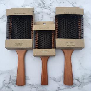 大S推荐气囊气垫梳 男女按摩防静电木梳子 顺髪防打结蓬松大板梳