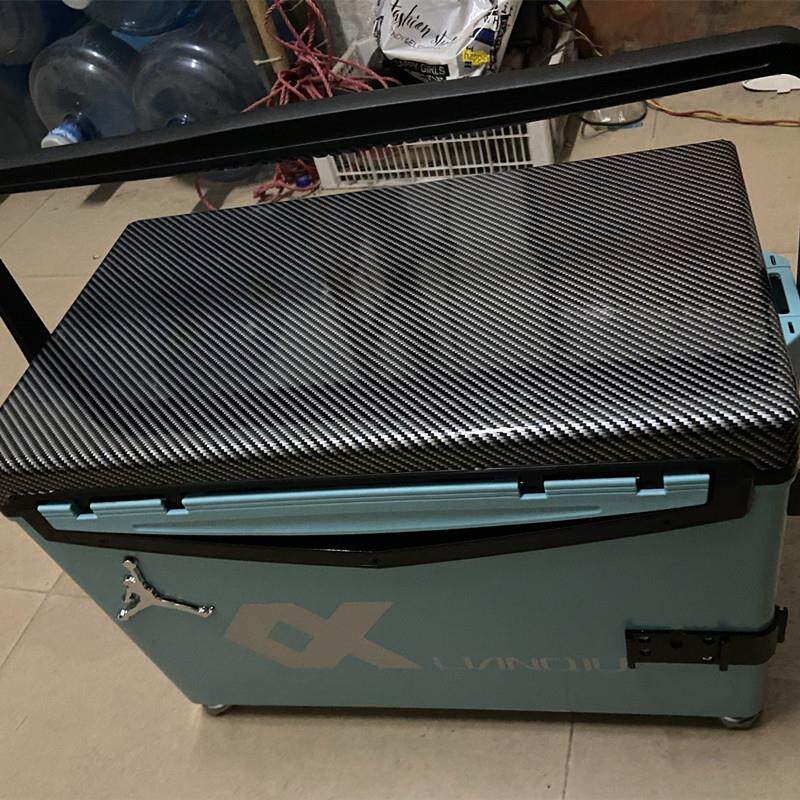 5D碳纤维高亮贴纸汽车内饰中控钓箱改色膜摩托车亮面3D纹碳纤贴膜