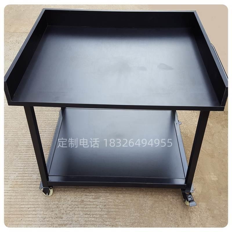 。防静电工作台带轮移动推车摄影桌电脑工具桌实验测试桌带围边定图片