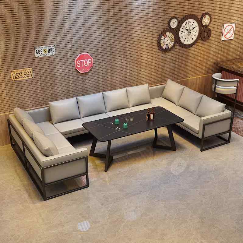 办公室商务谈洽会客沙台发茶几组合接球馆桌球厅休无品牌/息区待