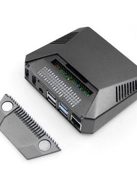 树莓派Argon one V2外壳盒子 Raspberry Pi 4代B型4B散热保护壳