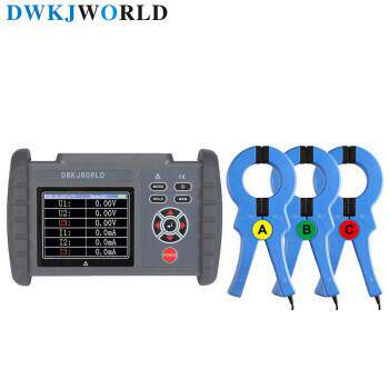 DWKJWORLD三相数字相位伏安表多功能电压电流测试DW8122A