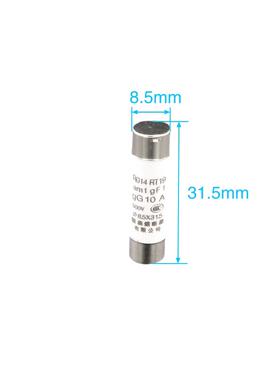 银森陶瓷熔断器8.5X31.5熔断器R014熔断器芯Ro14熔断器2A4A6A10A1