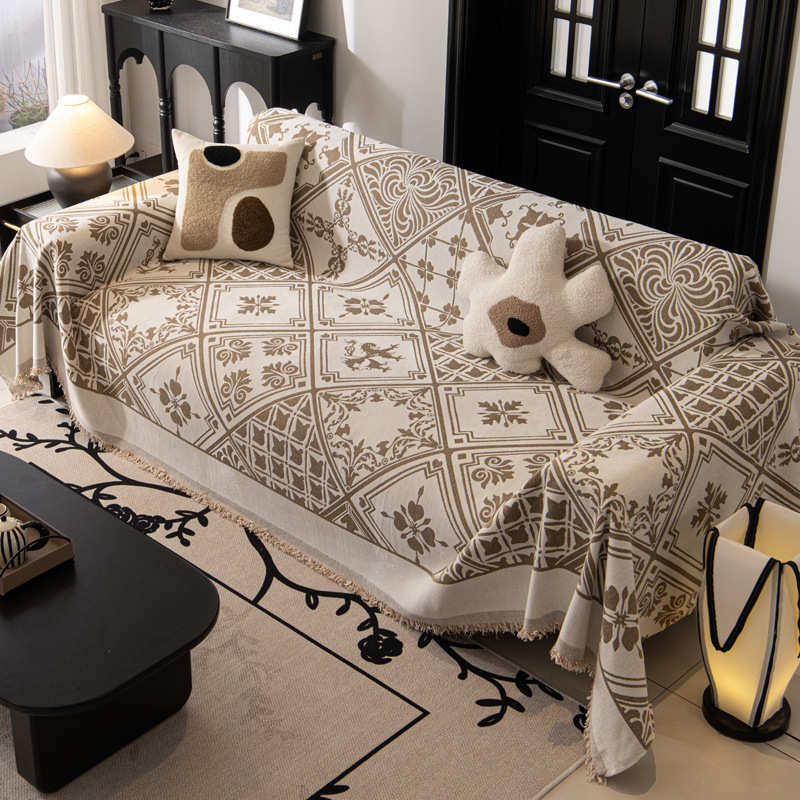 发套轻沙发全盖布四季通用盖奢防滑巾一整张沙发新款感高级2024沙