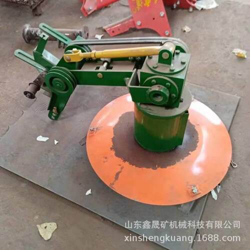9GXD-80大型草场清草机 农用拖拉机带前置单圆盘双圆盘割草机厂家