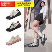 男女劳动防护鞋 安全 透气 防摔 塑胶钢头 轻便 2025新型夏季