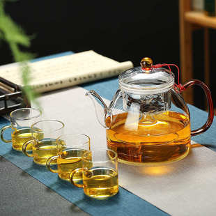 茶器炉电泡茶茶花茶硼热玻璃高煮黑壶家用蒸硅茶陶可加壶煮茶