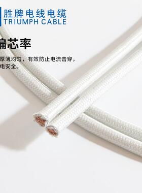 500度云母温高线耐高温编织电磁加热1线2.546101GZX62535平方