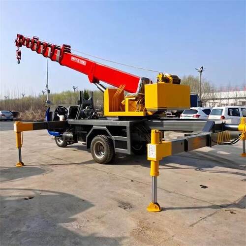 厂家液压小型吊车全自动液压支腿安全稳定2吨液压小型吊车