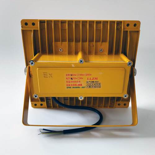 LED隧道黄色灯50w100w200w400w台车投光灯220v照明双头低压 AC36v