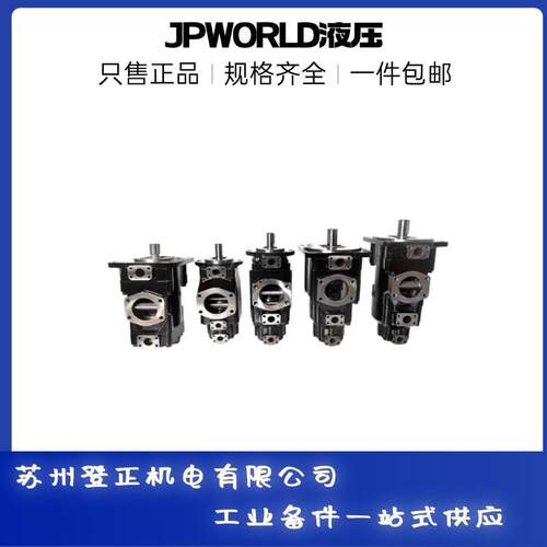 日本JPWORLD沃特液压油泵KHG2-100-01R-VPC 内啮合齿轮泵