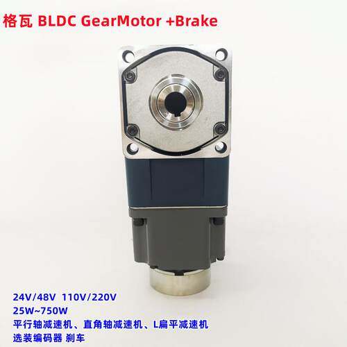 中大永磁有刷直流电机减速机6W~400W 驾驶式洗地机边刷减速电机