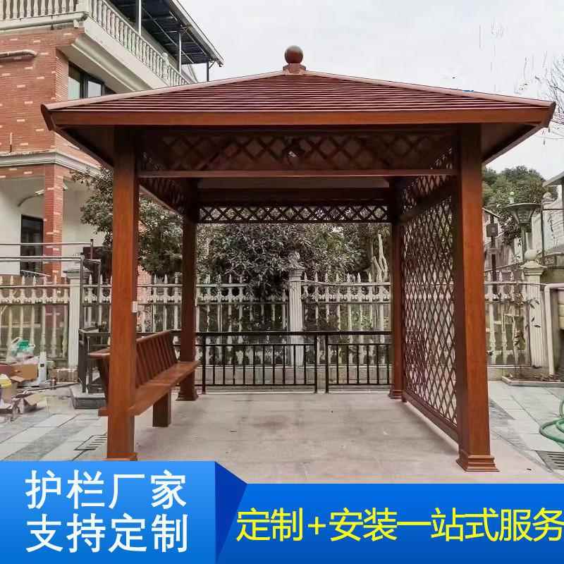 合金葡萄架外院设计铝别墅花园防TWZ腐木户天台凉庭亭花架阳台遮