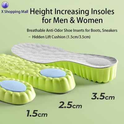 Height Increasing Insoles for Men & Women Shoe Inserts 鞋垫