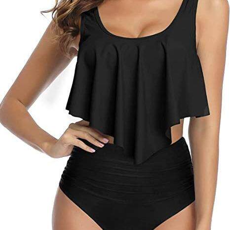 Womens Swimsuits Two Piece Tummy Control Bathing Suits