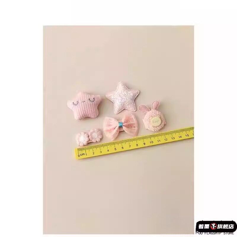 婴儿不伤发胎毛刘海发夹汗毛夹女婴迷你可爱发饰宝宝儿童发卡头饰