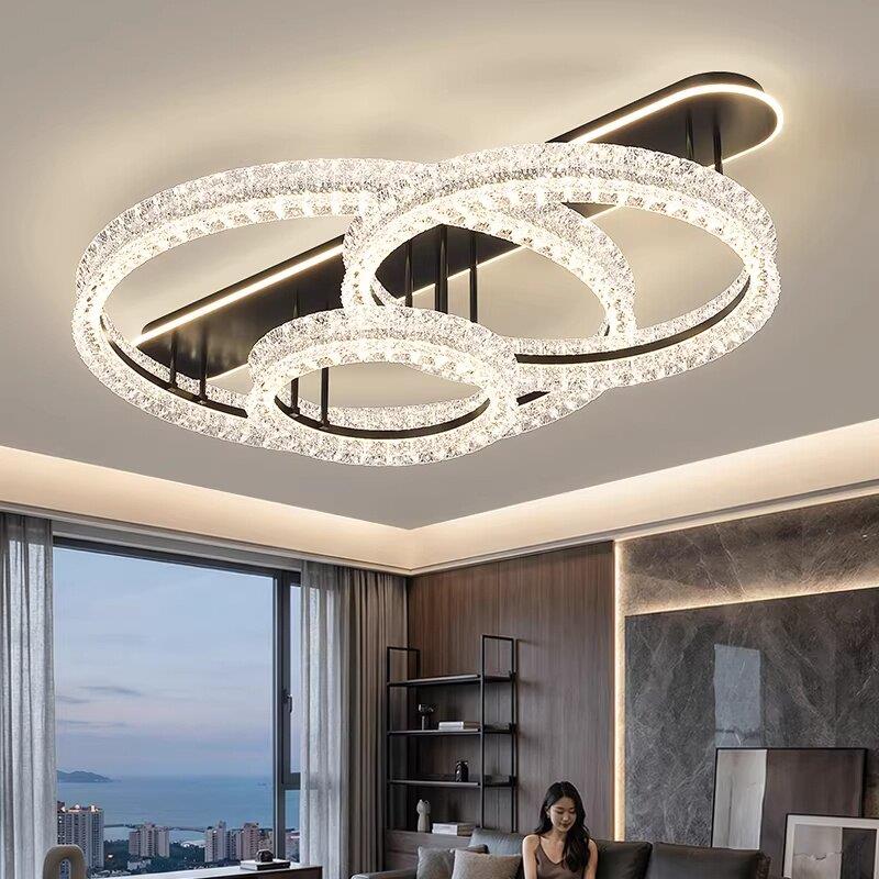 意式极简轻奢客厅吸顶灯现代简约2026新款高级感灯具全屋套餐组合
