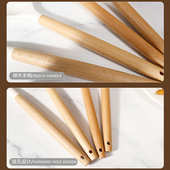 阳江木柄硅胶厨具套装 33件套带收纳桶厨房烘焙烹饪彩盒装