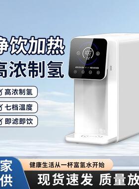 RO反渗透净水器触摸式七档温度加热一体台式家用免安装制氢净水器