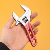 短柄大开口福冈活动扳手卫浴管钳水龙头拧松器活络家用板子工具