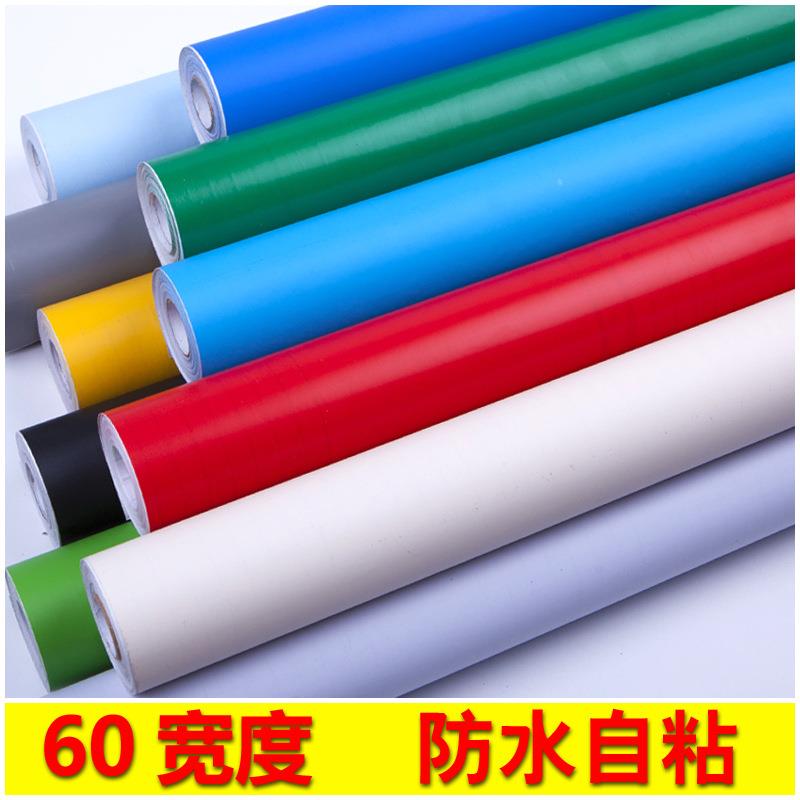 爱花PVC自粘墙纸防水即时贴刻字纸硅藻泥墙纸背胶不干胶墙贴纸60