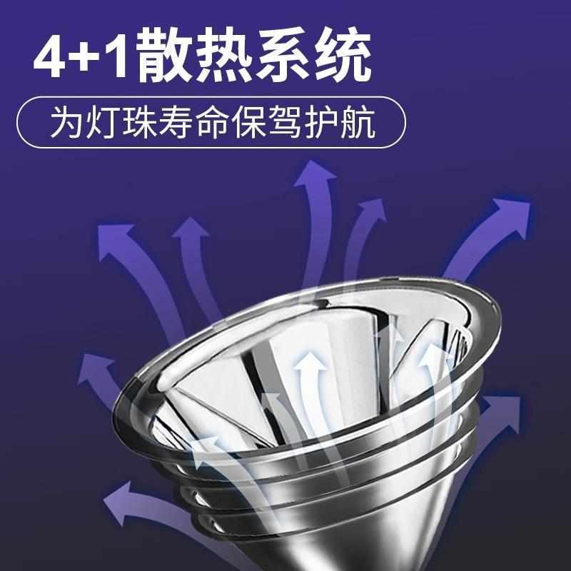 探长头灯强光超亮充电续航超长锂电氙气钓鱼专用头戴式照明灯矿灯
