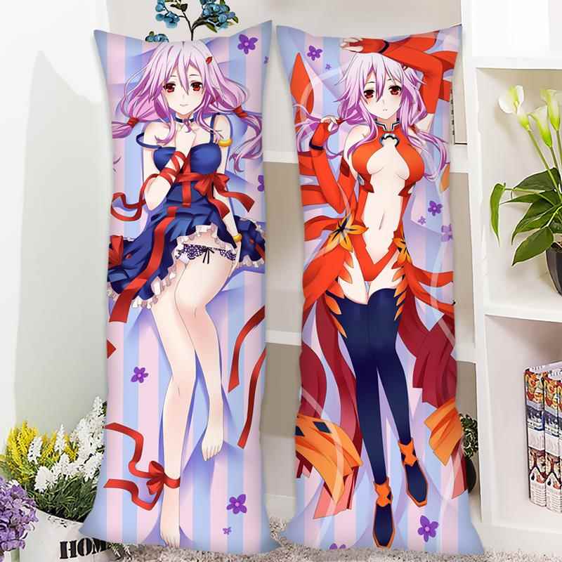 高档罪恶冠楪祈身抱枕长抱枕动卡王通宅男等枕头套漫来图定做定制