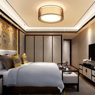 新中式 温吸顶灯559现代客全光谱卧室馨书房餐厅中风国梅花复古厅