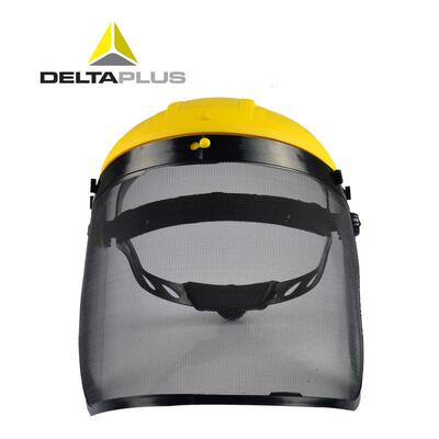 DELTA/代尔塔101306防护面屏防冲击金属网格面屏打磨防飞屑面罩