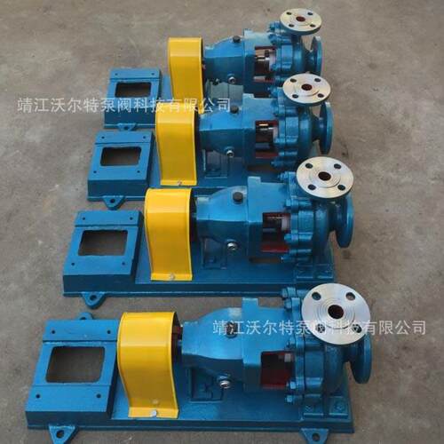 厂家供应IH50-32-160不锈钢耐腐离心泵 IHF卧式型离心泵