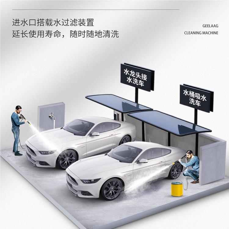 定制家洗车机20高压清洗机便携式水枪大C1-A2功率水泵用源头V工厂