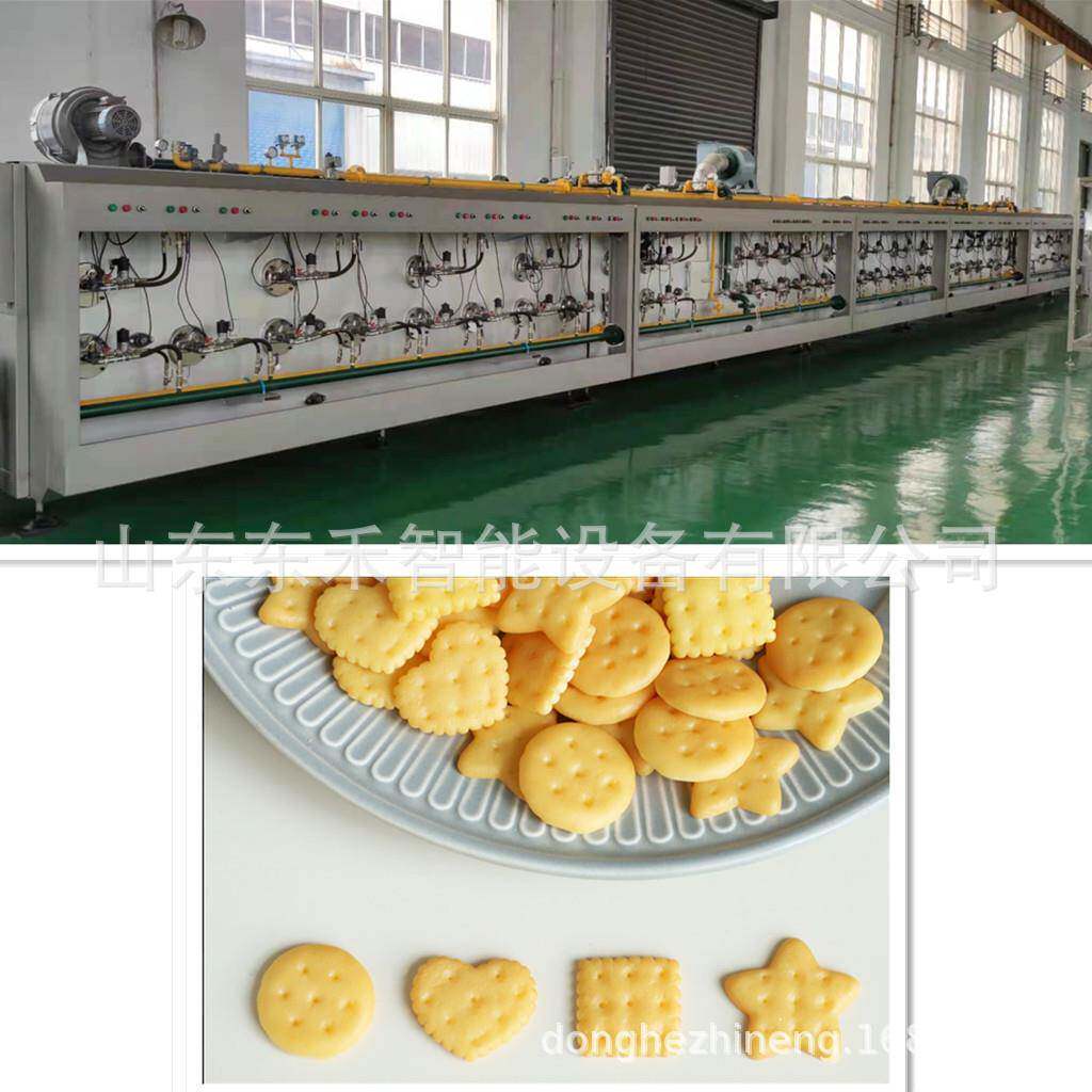 供牛奶型饼干成生产线设备FHV越莓饼干机械蔓销设备