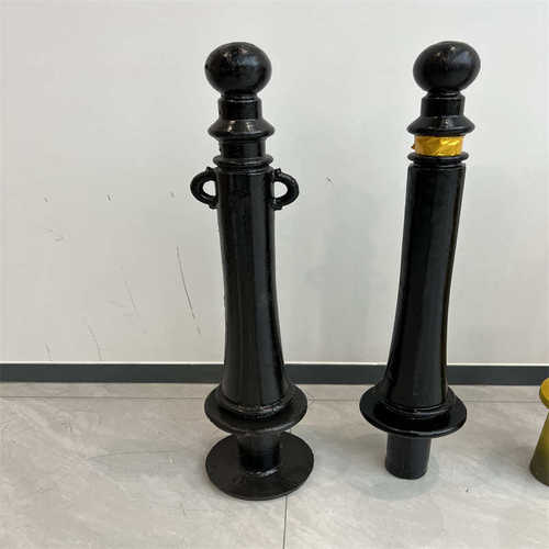 球墨铸铁罗马柱河道景观装饰铁链桩广场人行道防撞路障铁艺阻车柱