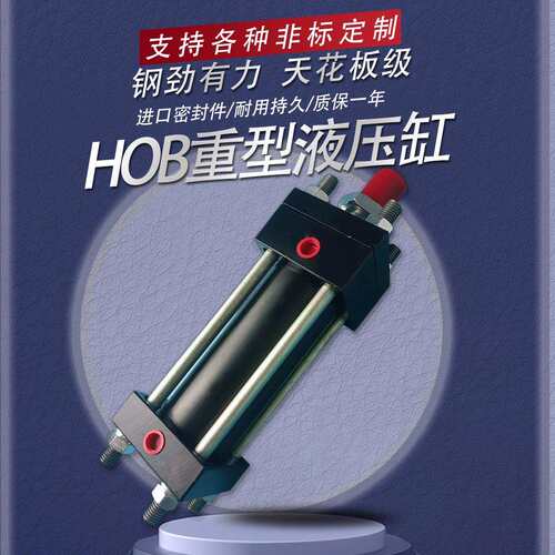 HOB重型液压缸油缸大全双向拉杆式AC40/63/80/100-50-125-150*200