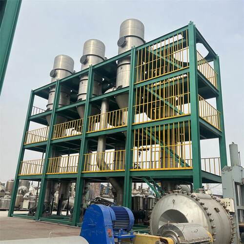 出售二手双效蒸发器 不锈钢盐废水处理蒸发设备 内循环过滤器