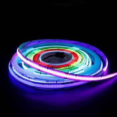 高光效cob灯带双色温rgb幻彩流水跑马四合一cob灯条线性灯柔性灯