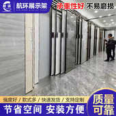 瓷砖推拉展示架 带轨道推拉柜地板砖陶瓷样品砖带灯平推展示柜