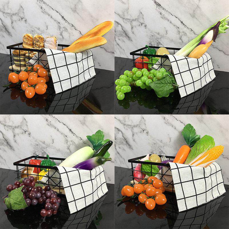 厨房彷真蔬菜水果面 面包样板房展厅创意家居装饰品摆件组合套装