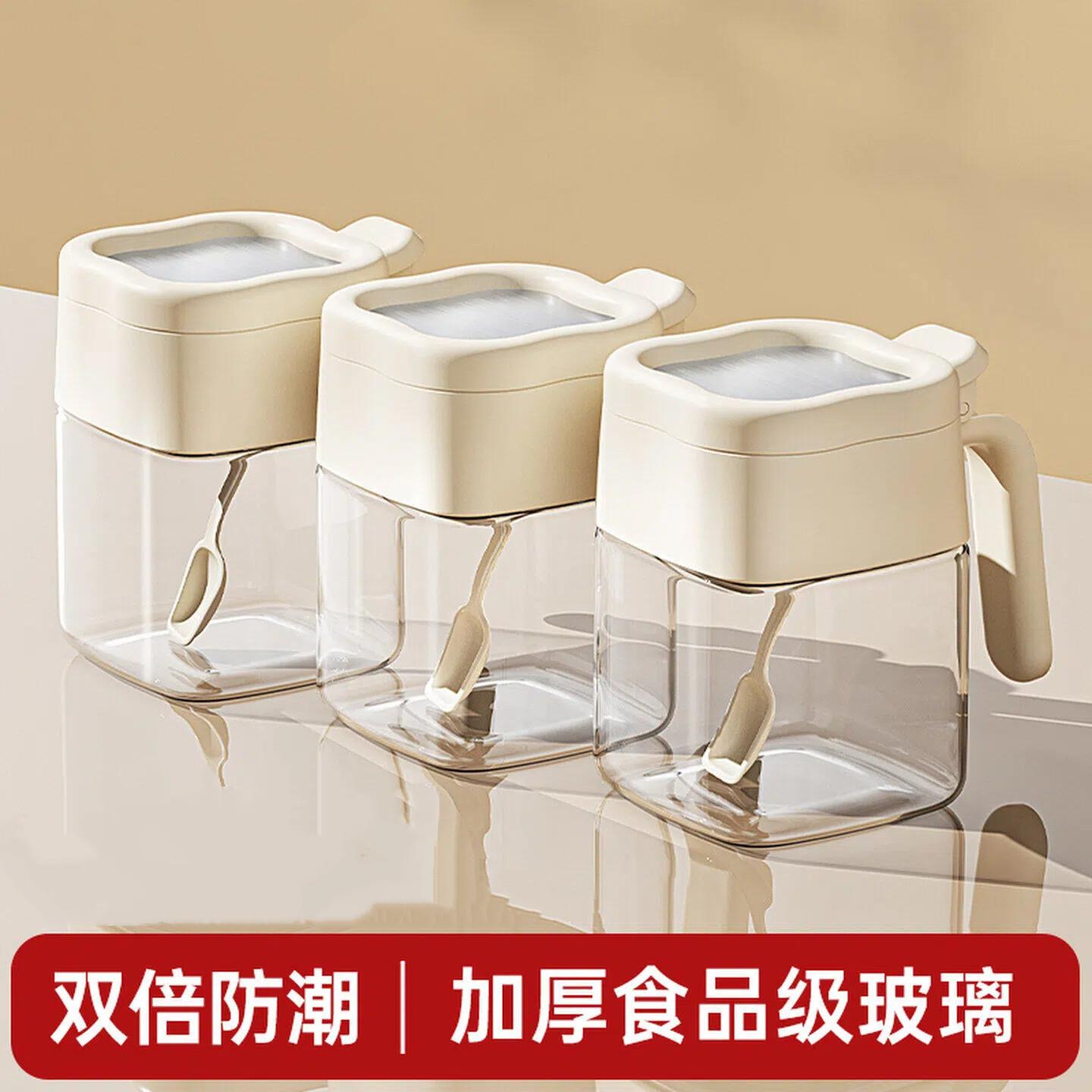 日本调味盒套装调味罐盐罐调味瓶调味瓶厨房家用调味罐收纳盒罐子