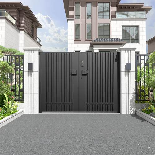 铝合金庭院别墅门单双开入户门不锈钢院子大门农村自建房围墙大门